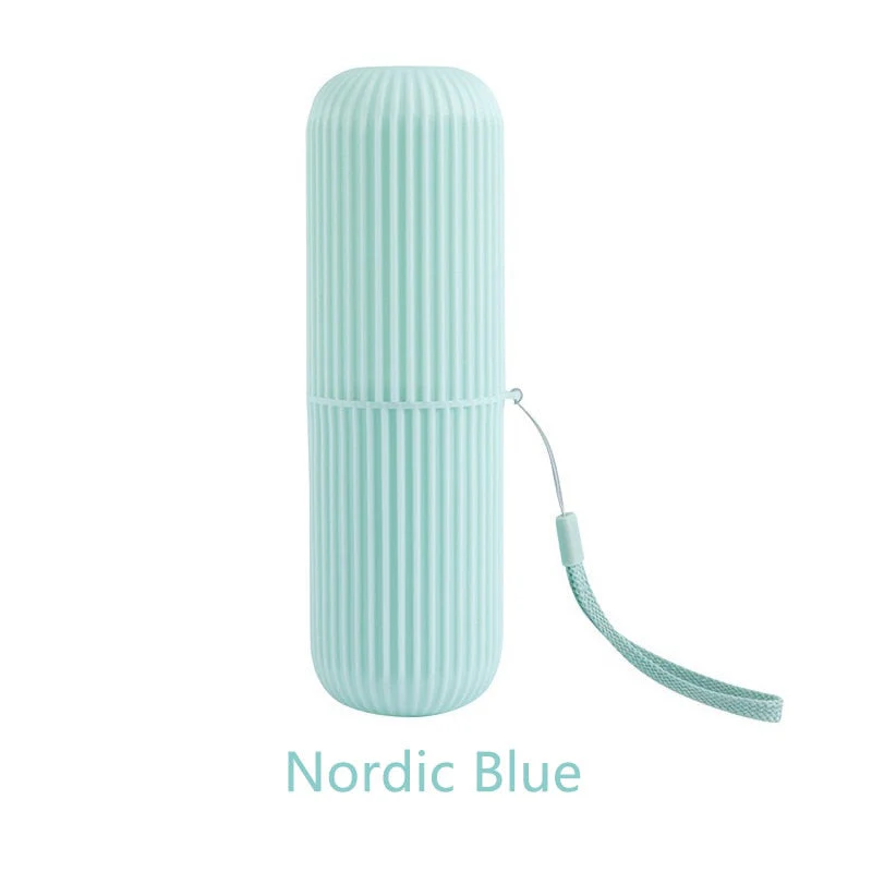 HULIANFU Travel Accessories Toothbrush Tube Cover Case Cap Fashion Plastic Suitcase Holder Baggage Boarding Portable Bathroom Accessories - Deanwangkt