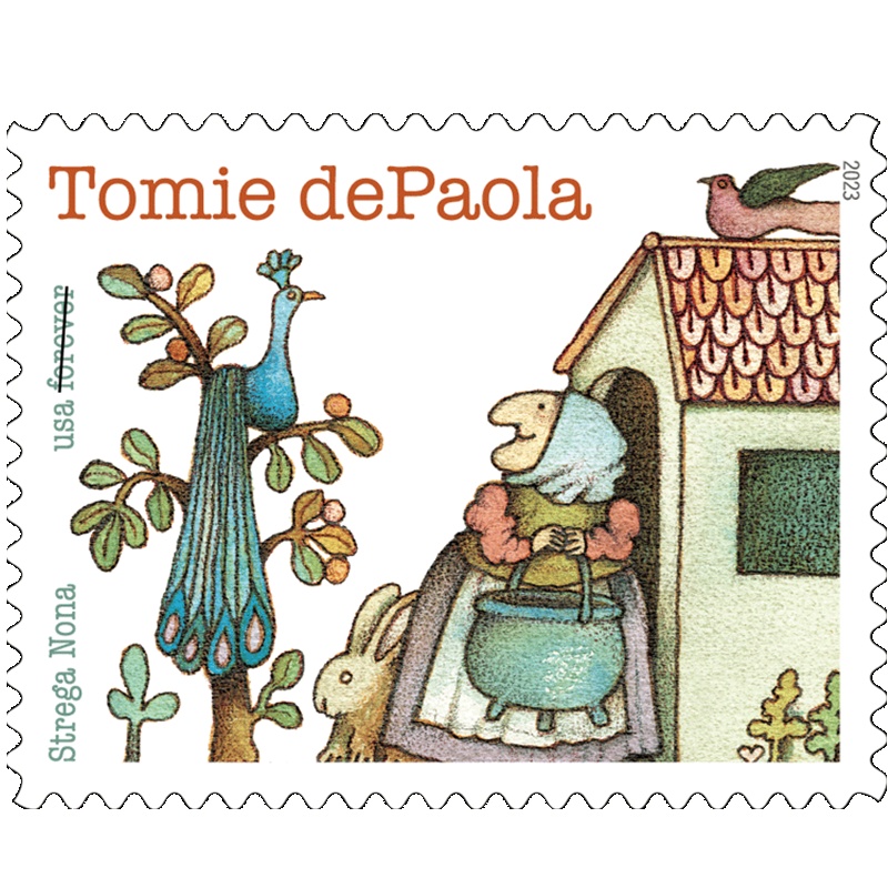 Tomie dePaola 2023, (Sheet of 20) - TWENTYSTAMPS