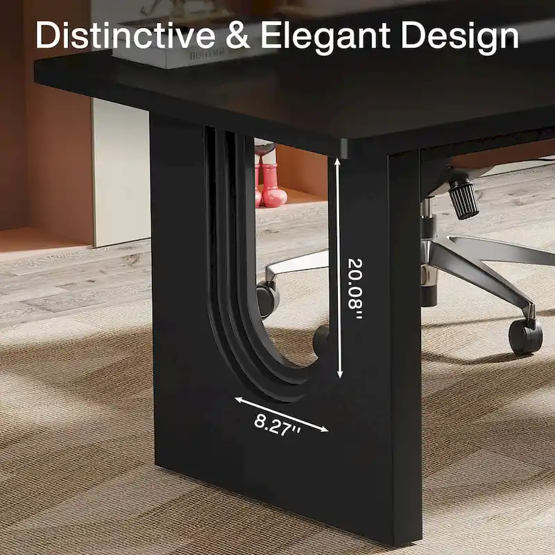 70.9-Inch Large Executive Desk, Modern Simple Office Computer Desk