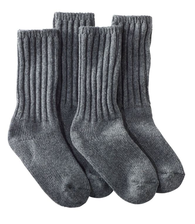 Adults' Merino Wool Ragg Socks, 10