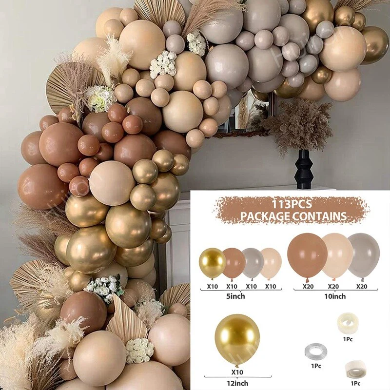 HULIANFU QIFU Macaron Balloons Garland Latex Ballons Arch Happy Birthday Party Decor Kids Adult Wedding Baloon Chain Baby Shower Balon - Deanwangkt