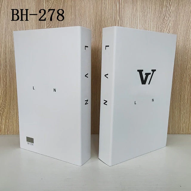 HULIANFU Ins Fashion Fake Books for Decoration Home Decor Coffee Table Book Simulation Prop Book Model Hotel Room Unopenable Box Book - Deanwangkt