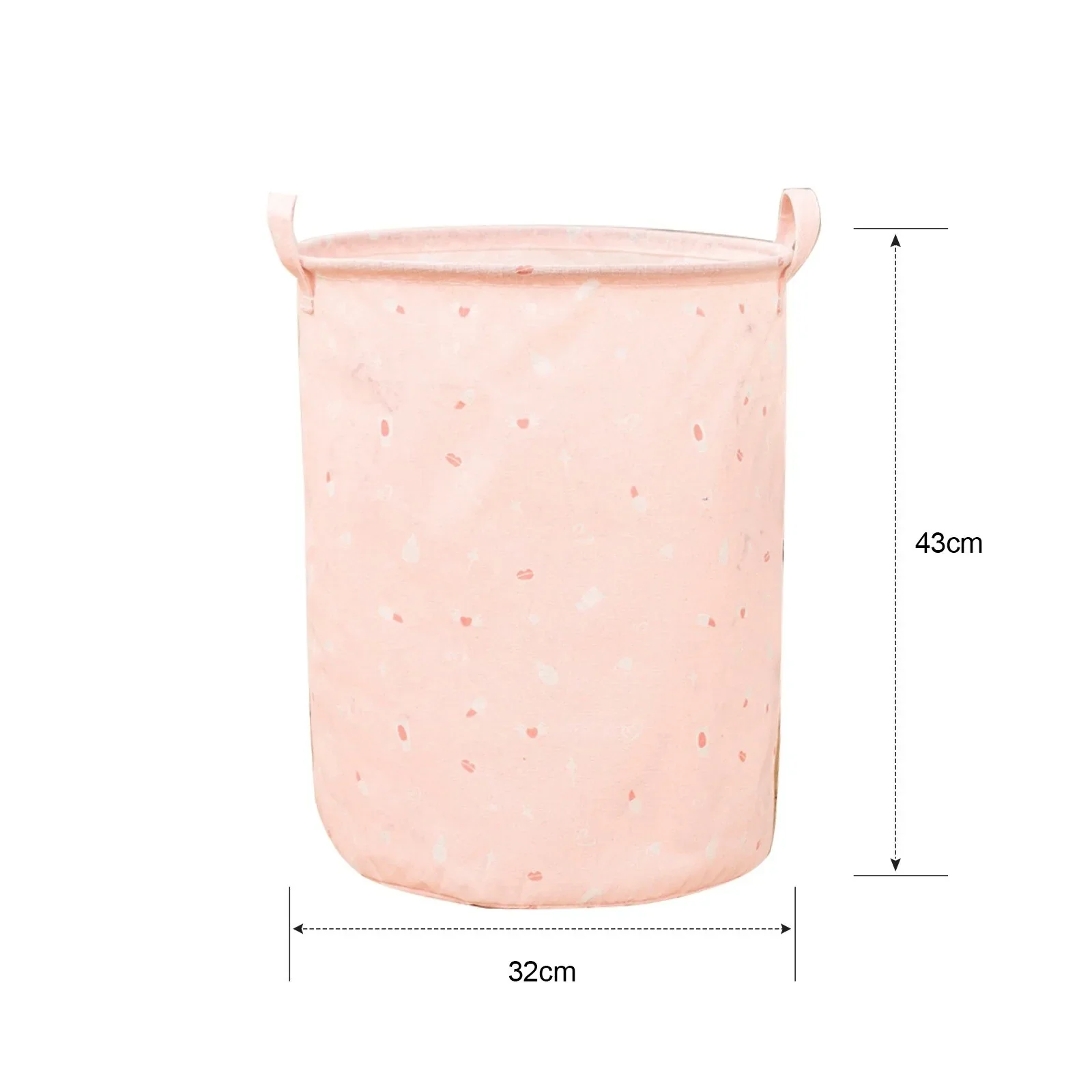 HULIANFU Organizer Canvas Laundry Basket Waterproof Large Capacity Laundry Hamper Dirty Clothes Storage Basket Toy Home Storage Bin 45x35 - Deanwangkt