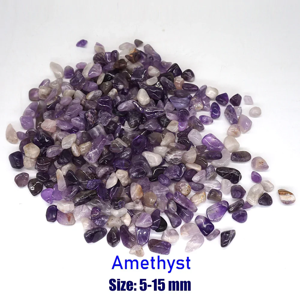 HULIANFU Natural Stones Gravel Crystals Chip Quartz Ore Minerals Reiki Healing Tumbled Agates Specimen Gemstones Home Aquarium Decoration - Deanwangkt