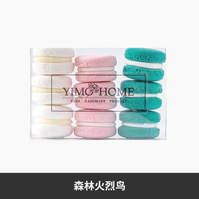 HULIANFU Simulation macaron model fake cake cream children birthday party photo decoration wedding dessert window decoration ornaments - Deanwangkt