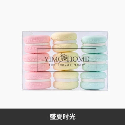 HULIANFU Simulation macaron model fake cake cream children birthday party photo decoration wedding dessert window decoration ornaments - Deanwangkt