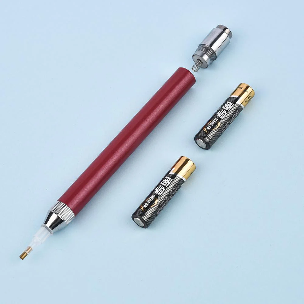 HULIANFU Point Drill Pen Square Round Diamond Painting Tool Lighting Diamond Pens 5D Painting with Diamonds Accessories Christmas Gift - Deanwangkt