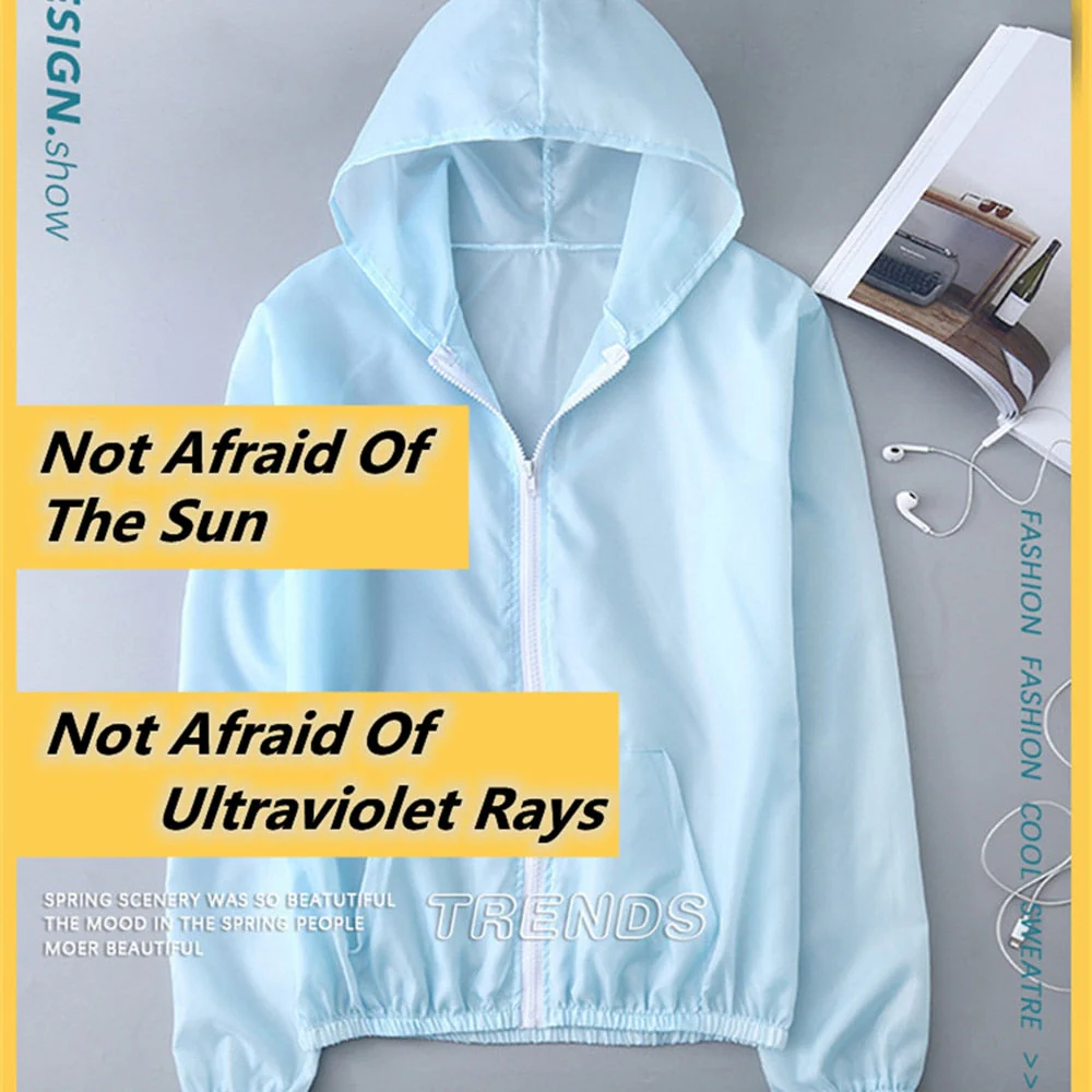 Hulianfu NEW Camping Hiking Jacket Men Women Streetwear Sun Protection Clothing Fishing Clothes Quick Dry Skin Windbreaker Coats - Deanwangkt