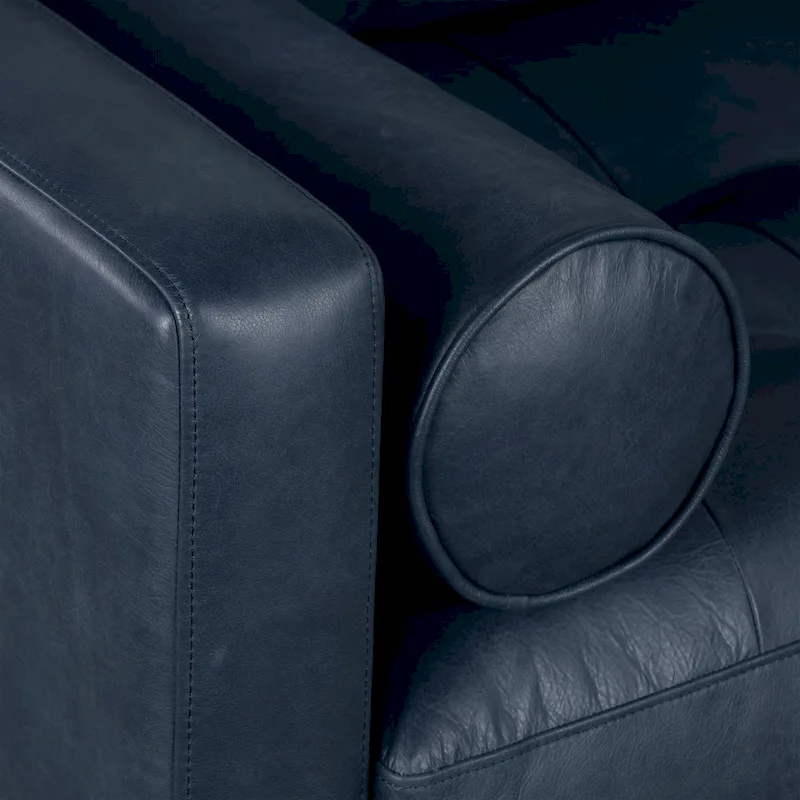 Napa 72 Apartment Sofa - Full Grain Genuine Italian Leather