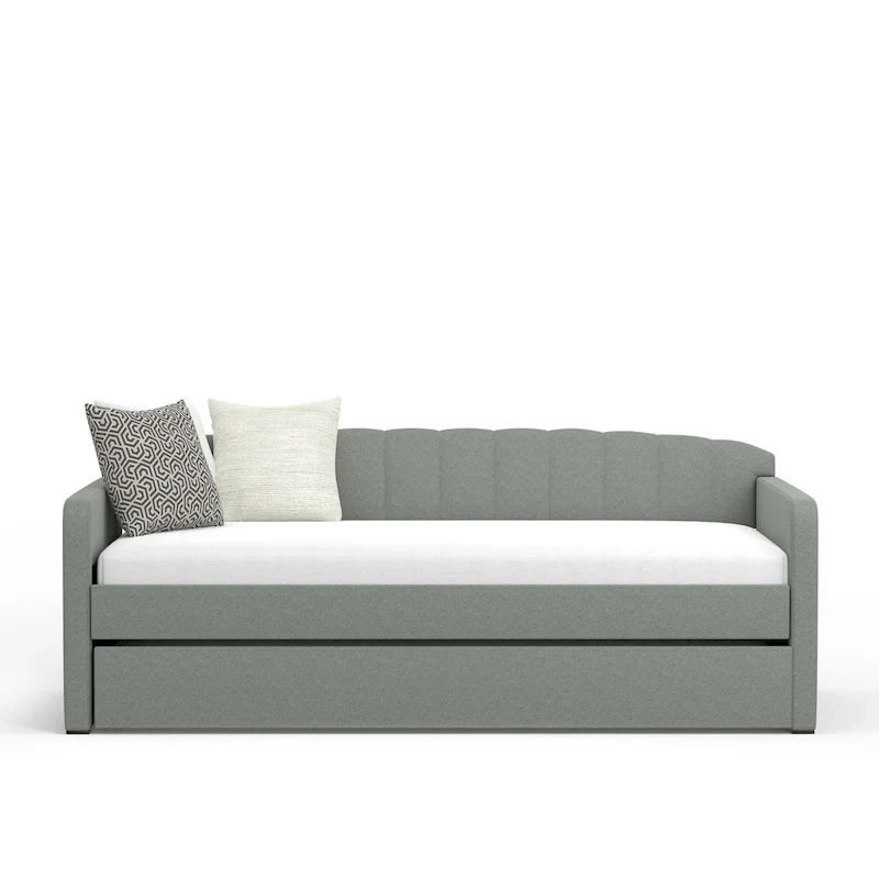 Scalloped Daybed with Trundle