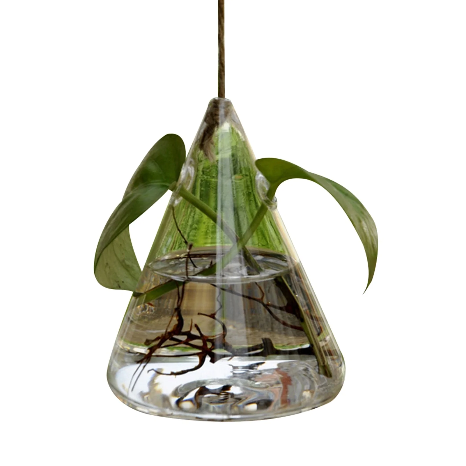 HULIANFU Simple Transparent Glass Small Vase Nordic Decoration Living Room Flower Home Vases For Flowers Aromatherapy Bottle - Deanwangkt
