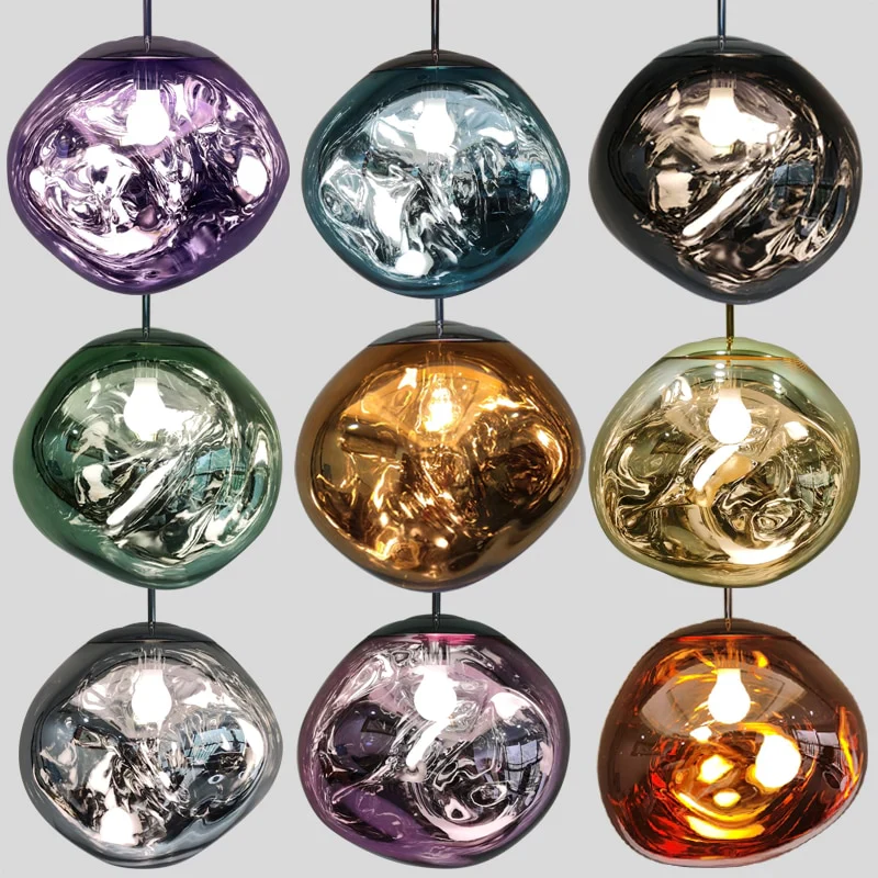 HULIANFU Nordic Led Pendant Lights Lighting Modern Macaron Deco Pendant Lamp Creative Industrial PVC Lava Lamp Loft Bar Cafe Hanging Lamp - Deanwangkt