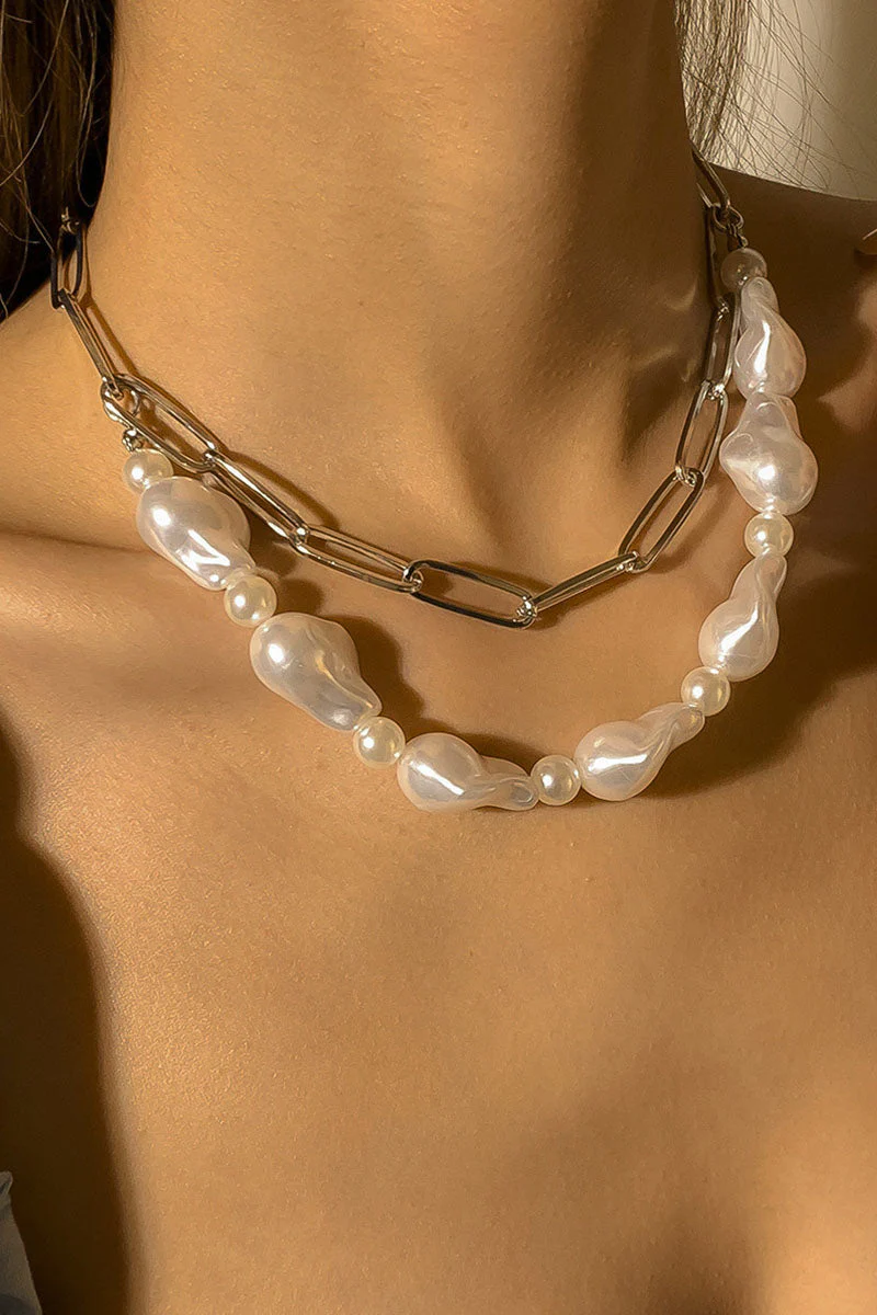 hulianfu Fashion  Simplicity Geometric Split Joint Necklaces - Deanwangkt