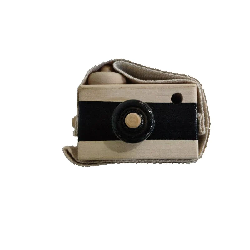 HULIANFU Nordic European Style Camera Toys Baby Kids Room Decor Furnishing Articles Child Christmas Birthday Wood Gifts - Deanwangkt