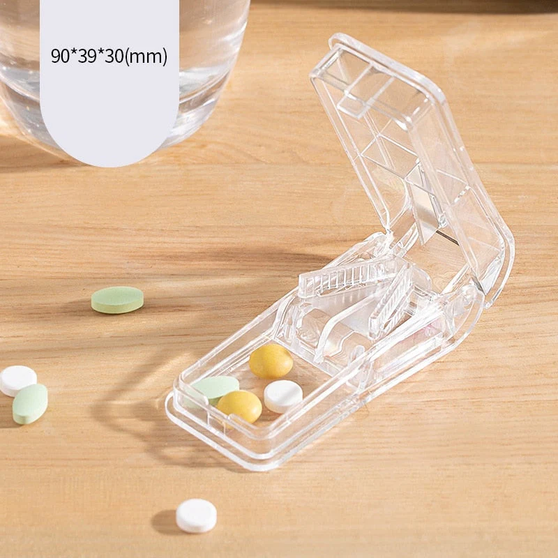 HULIANFU Pill Box Wheat Sealed 8 Grids Pill Container Organizer Health Care Drug Travel Divider 7 Day Pill Storage Bag Travel Pill Cases - Deanwangkt