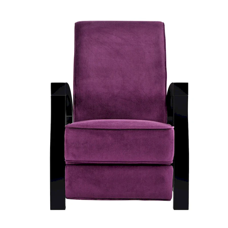Artiva Premium Purple Microvelvet Recliner