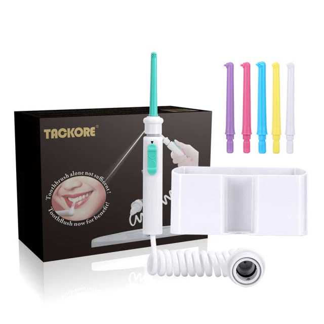 HULIANFU Water Dental Flosser Faucet Oral Irrigator Floss Dental Irrigator Dental Pick Oral Irrigation Teeth Cleaning Machine - Deanwangkt