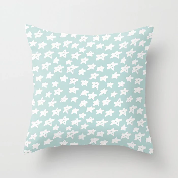 HULIANFU Super Hot Hipster Light Blue Green Mint Cushion Cases Modern Geometry Print Boho Decorative Pillowcase Sofa Couch Throw Pillows - Deanwangkt