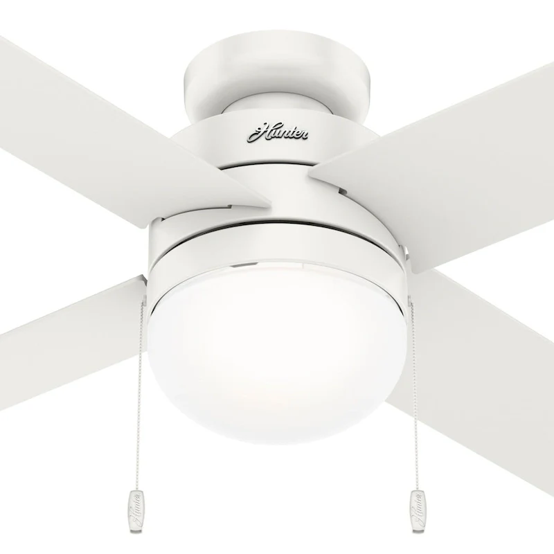 Hunter 52  Timpani Ceiling Fan w/ LED Light, Pull Chain