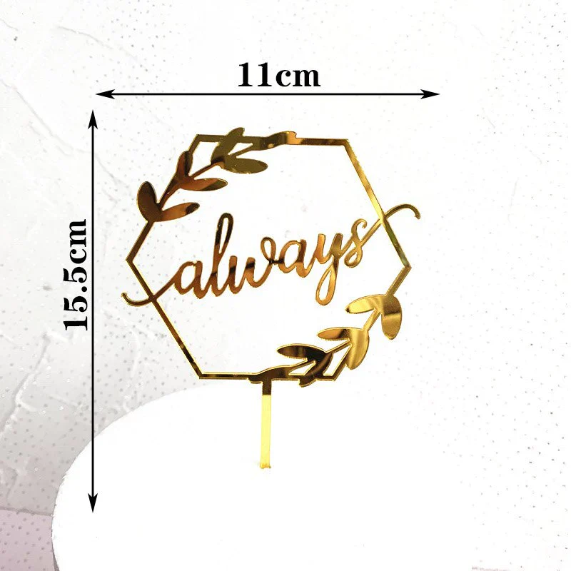 HULIANFU MR&MRS Acrylic Wedding & Engagement Cake Topper Lover Valentine  Day Baking Decoration You&me Anniversary Cake Party Favors - Deanwangkt