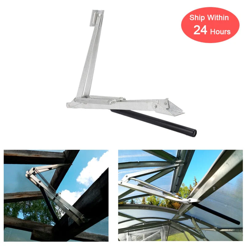HULIANFU RERO Greenhouse Double Spring Automatic Window Opener Solar Heat Sensitive Garden Vent Agricultural Tools - Deanwangkt