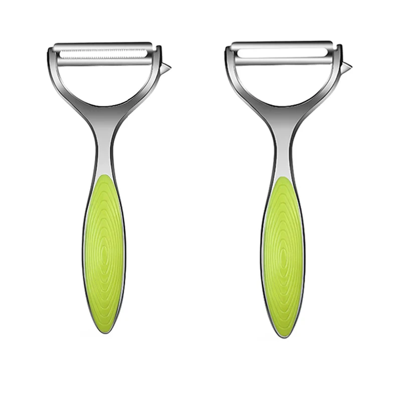 HULIANFU MHNTLOS Stainless Steel Multi-function Vegetable Peeler&ampJulienne Cutter Julienne Peeler Potato Carrot Grater Kitchen Tool - Deanwangkt