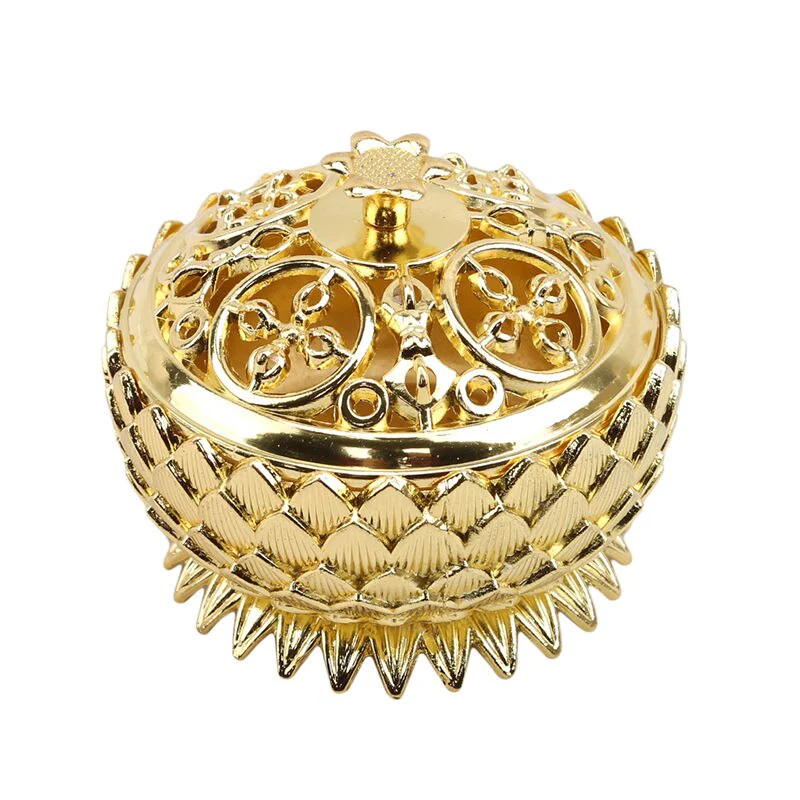 HULIANFU Retro Lotus Incense Burners Dragon Incense Holder Incense Burner Mini Sandalwood Censer Home Office Decor Decoration Craft - Deanwangkt