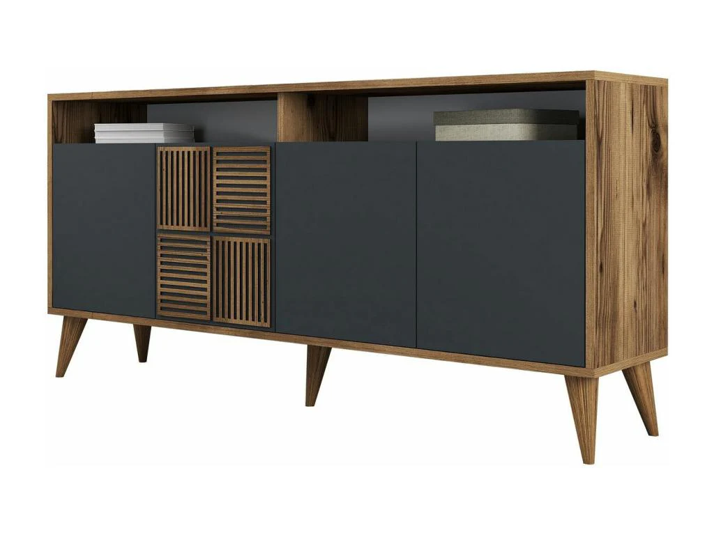 Sideboard Cabinet - Gris (anthracite)