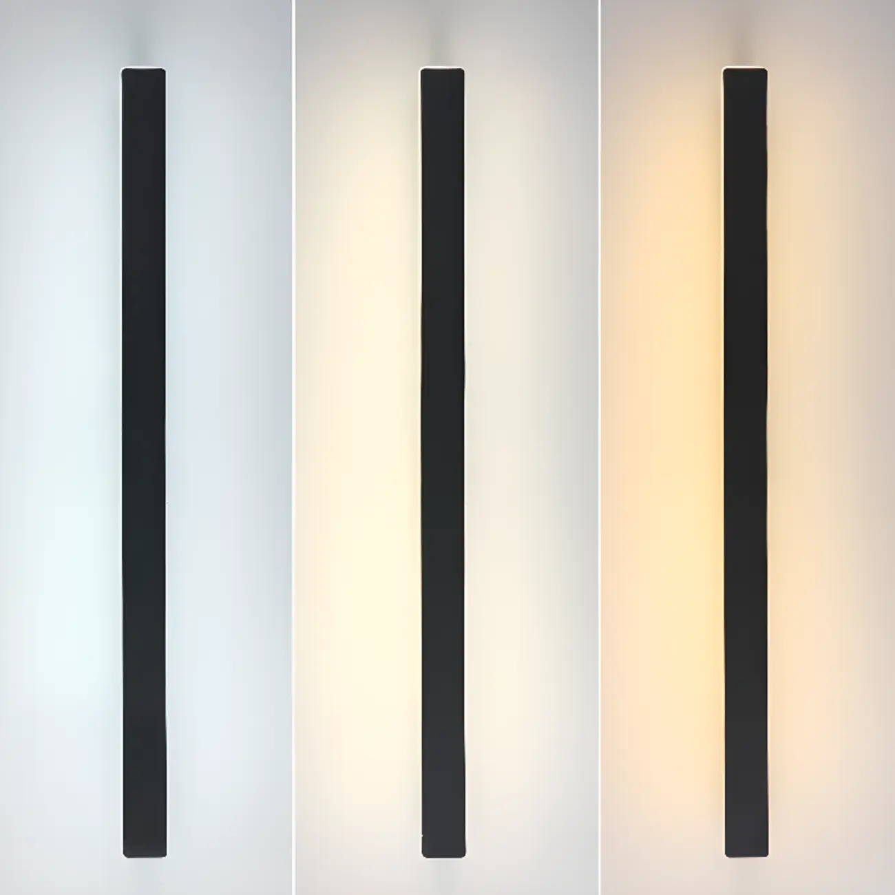 Modern up & Dowm Wall Light with Acrylic Shade Dimmable