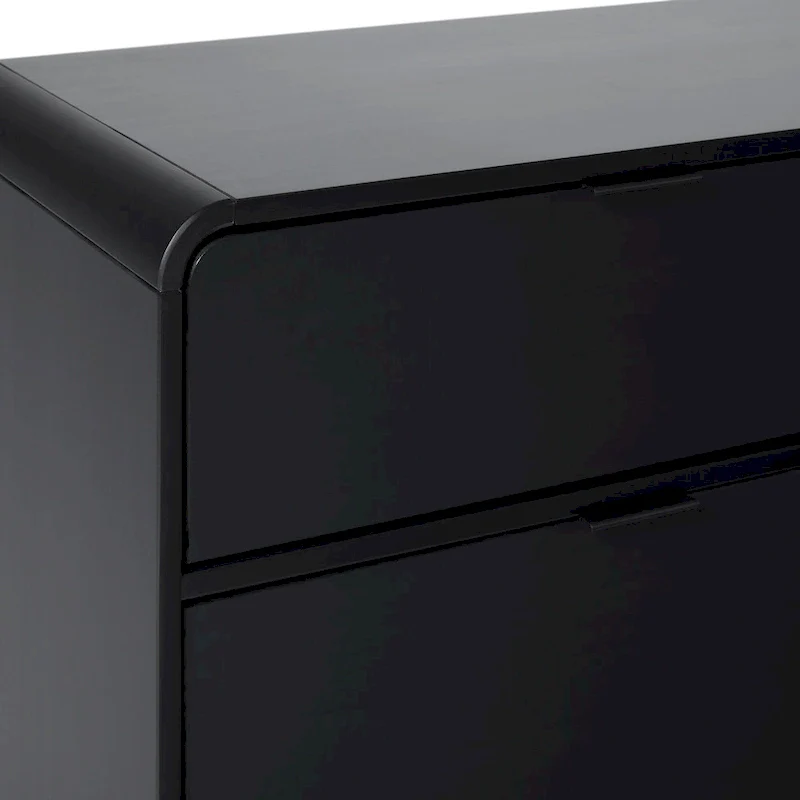 Middlebrook Curved Top Solid Wood 6-Drawer Dresser