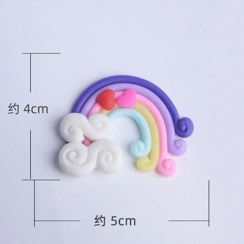HULIANFU Soft Clay Number Balloon Cake Birthday Topper 1st Birthday Party Decorations Kids Baby Shower Girl  Happy Birthday Cake Topper - Deanwangkt