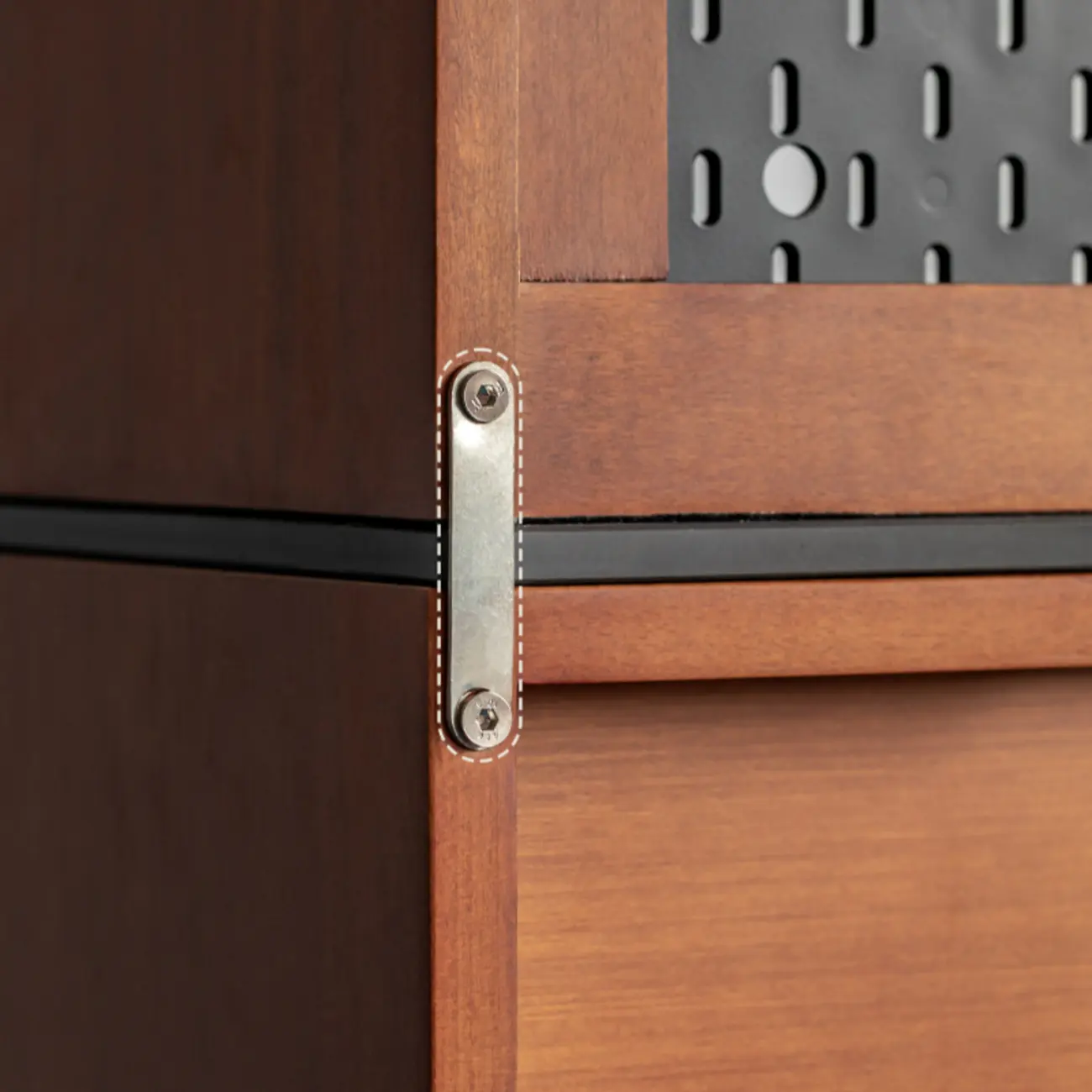 Modern Pine Boxwood Cherry Wood Buffet Sideboard