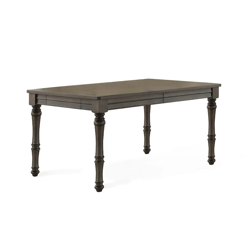 Steve Silver Lockwood 80-Inch Wooden Dining Table - Grey