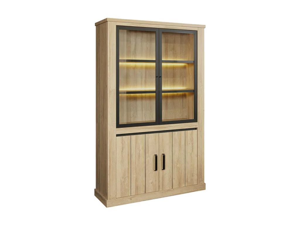 Argentier Portes Avec - Marron