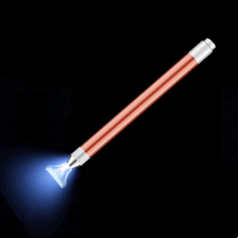 HULIANFU Point Drill Pen Square Round Diamond Painting Tool Lighting Diamond Pens 5D Painting with Diamonds Accessories Christmas Gift - Deanwangkt