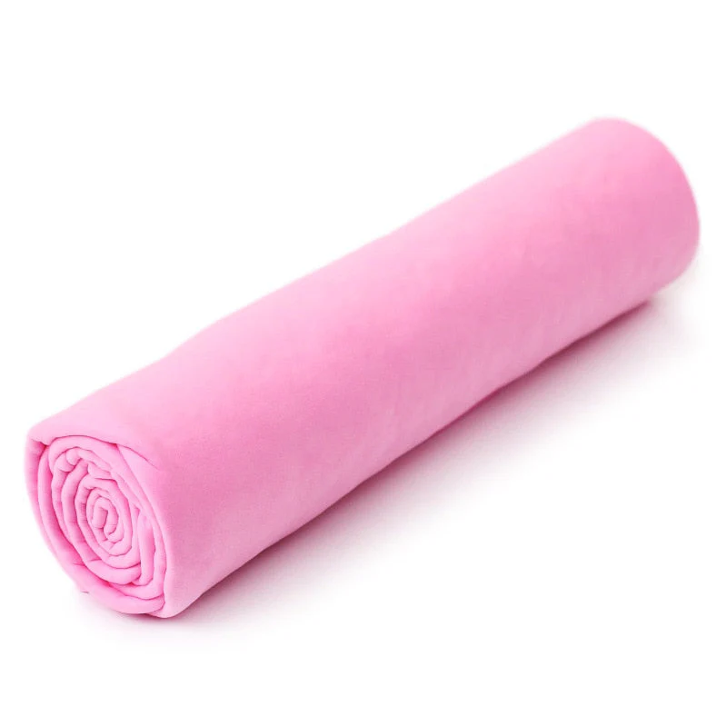 HULIANFU PVA Imitation Deerskin Pets Towel Quick-Drying Super Absorbent Cat Dog Bath-Towel Dry Hair Cleaning Multifunctional Pet Supplies - Deanwangkt