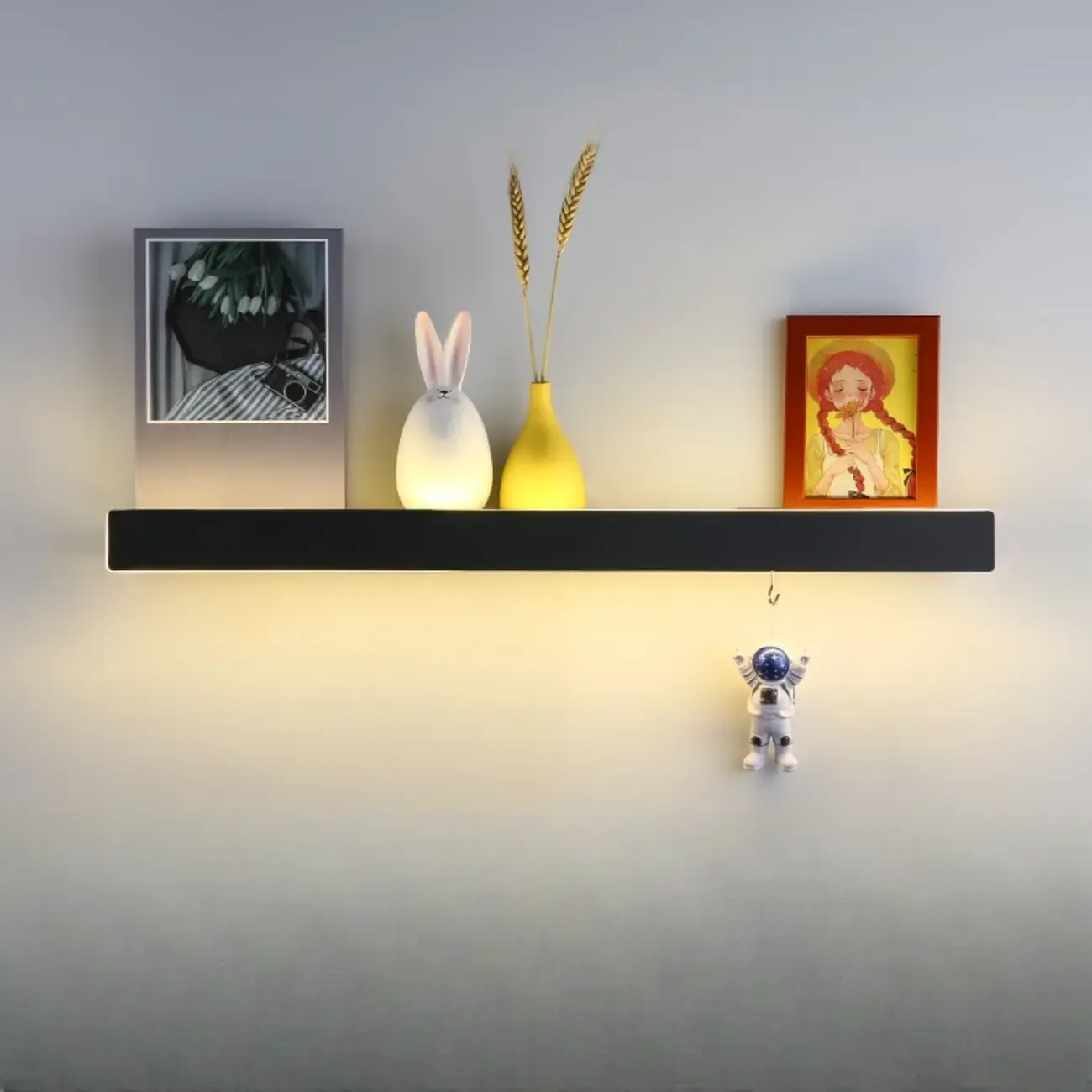 Modern up & Dowm Wall Light with Acrylic Shade Dimmable