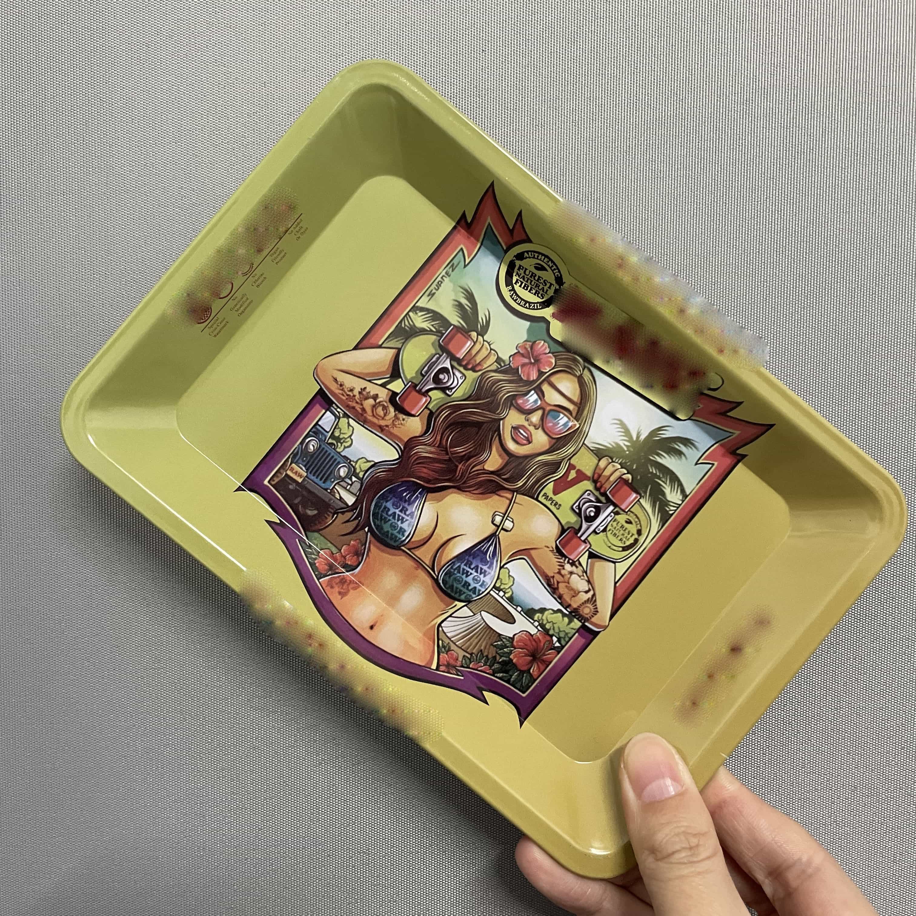 HULIANFU Rolling Tray Smoking Accessories 180*125mm - Deanwangkt