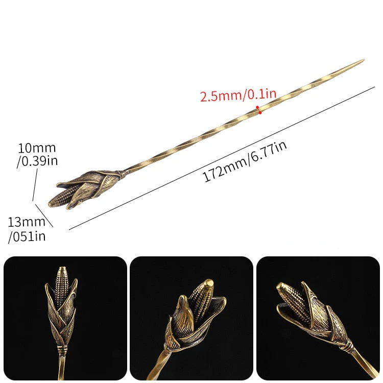 HULIANFU Retro Carved Cigar Drill Dredge Cigar Pass Needle Personality Engraved Cigar Needle Drill Cigar Knife Cigar Smoking Accessories - Deanwangkt