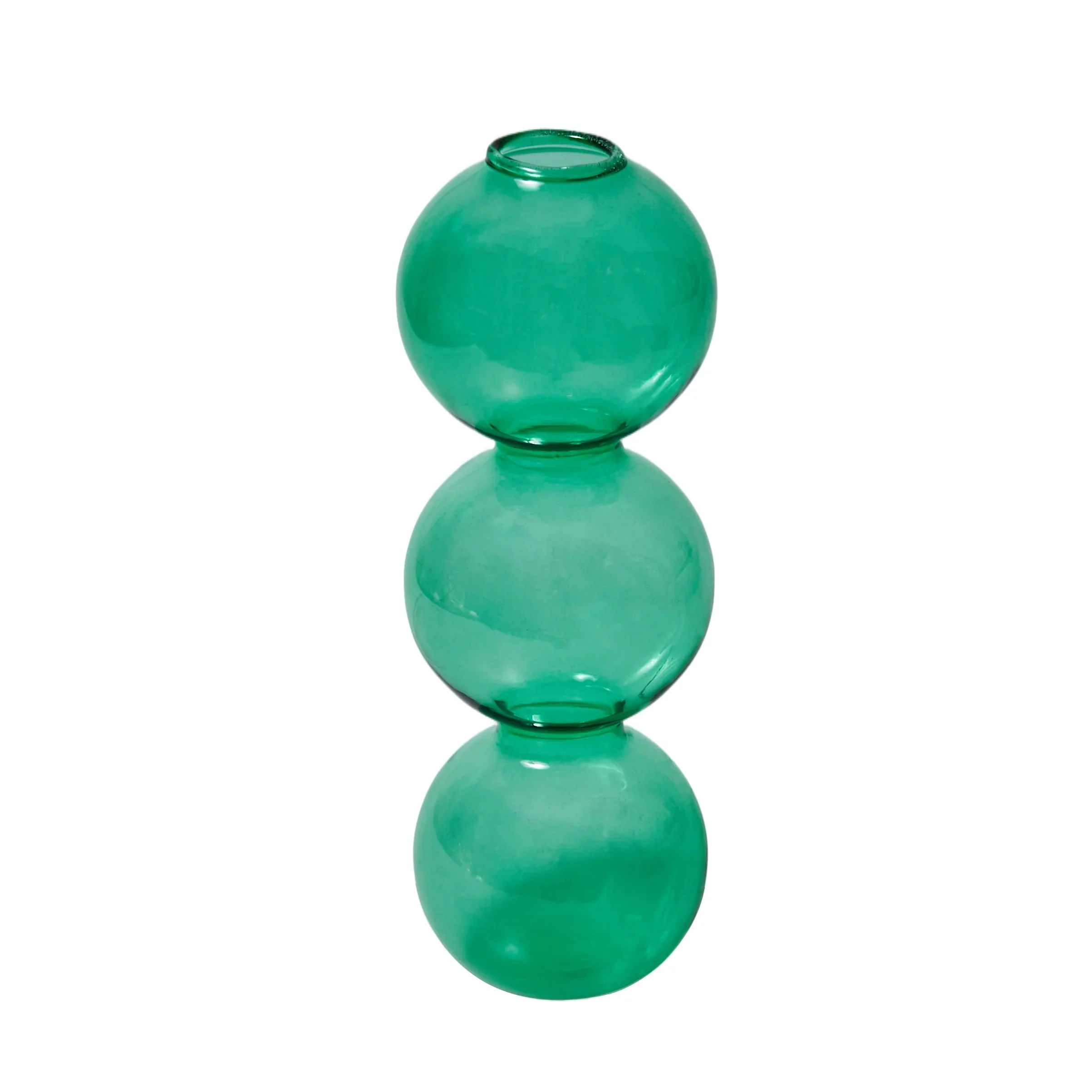 HULIANFU Nordic Creative Glass Bubble Vase Flower Arrangement Spherical Art Flower Ornaments Vases Decoration Home Birthday Gift - Deanwangkt