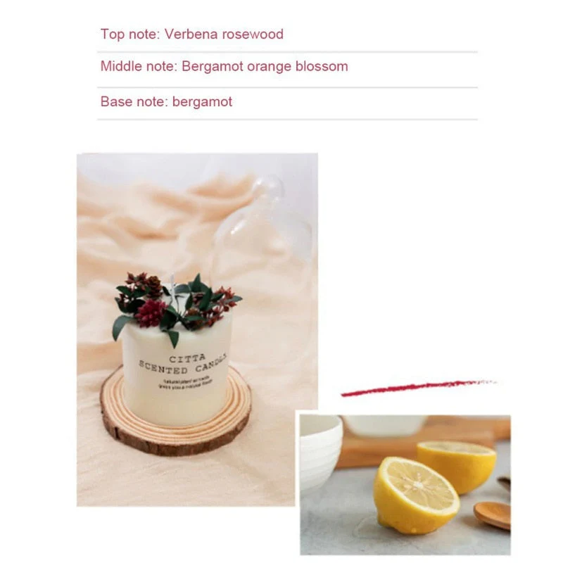 HULIANFU Soy Wax Fragrance Candles Romantic Pillar Candle Wedding Birthday Christmas Decoration Home Furnishing Scented Candle Hot Sale - Deanwangkt