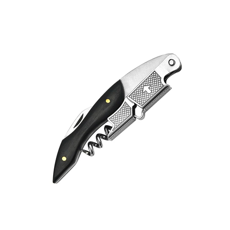HULIANFU Wine Opener, Professional Waiters Corkscrew, PU Bag, Bottle Opener and Foil Cutter Gift for Wine Lovers - Deanwangkt