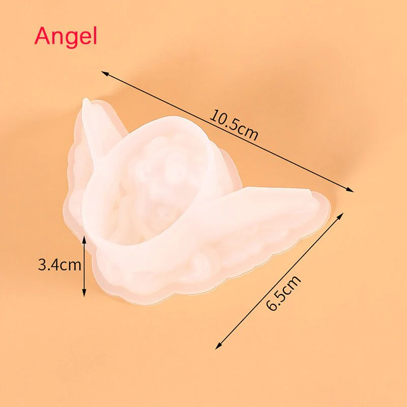 HULIANFU Sleeping Mermaid Silicone Molds Chocolate Fondant Mould Handmade Soap Mold Mermaid Cake Topper DIY Angel Craft Art Candle Mould - Deanwangkt