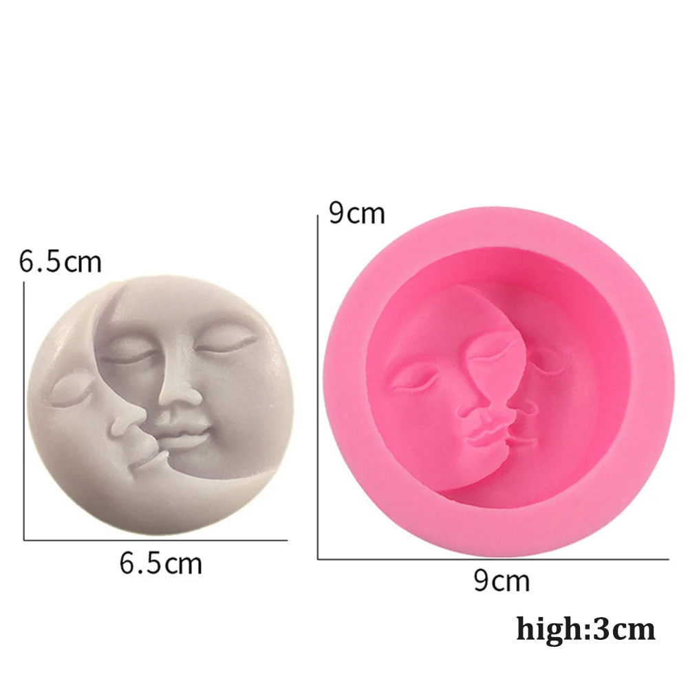 HULIANFU Scented Candle Mold DIY Wool shape Candle Silicone Casting Mold Handmade Candle Soap Making Wax Mold Handcraft Home Decoration - Deanwangkt