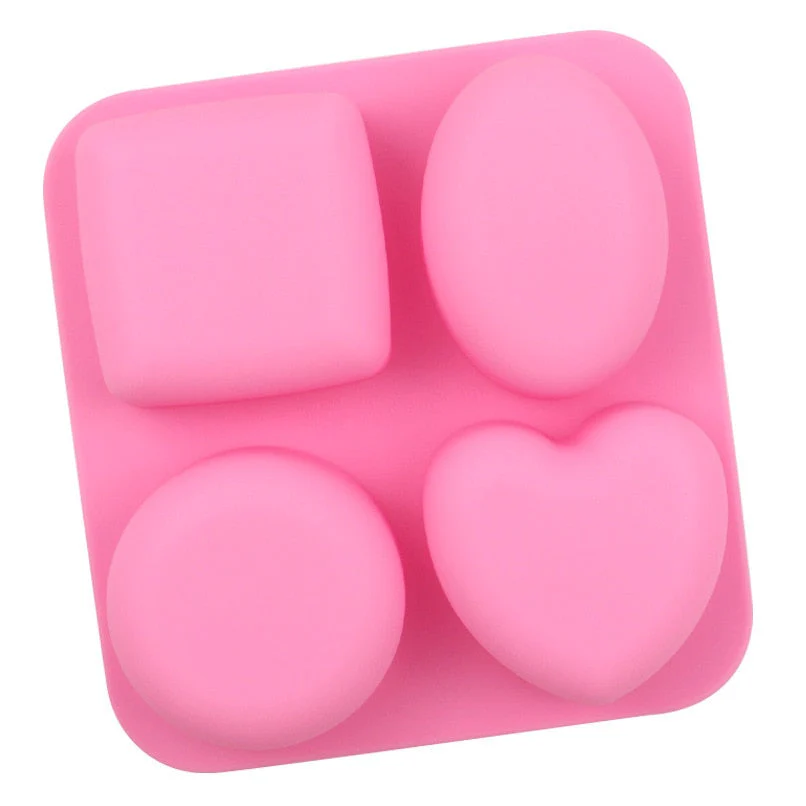 HULIANFU Silicone Molds for Soap Handmade Soap Mould Diy Round Cute Animal Fish Shape Making Soaps Candle Chocolate - Deanwangkt