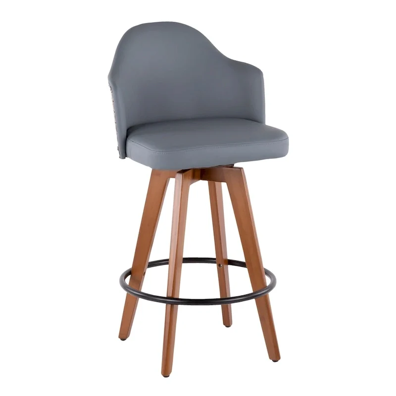 Valsatra Mid-century Modern Counter Stool