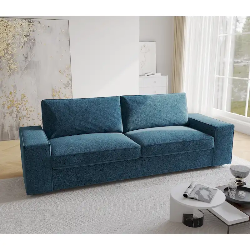 80 Modern Loveseat Couch 3 Seater Sofa