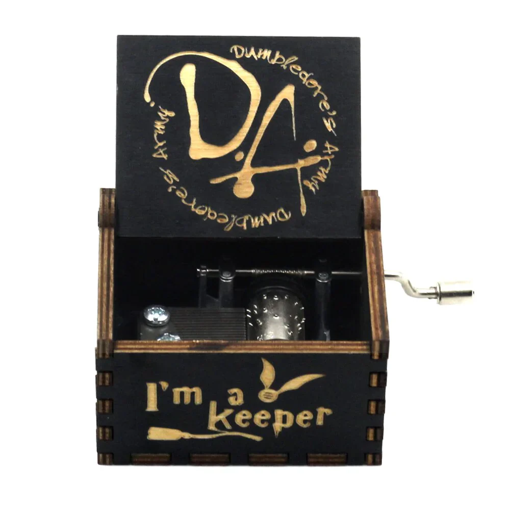 HULIANFU New Attack On Titan Queen Music Box Antique Carved Wooden Hand Cranks Power Game Crossing Rainbow Christmas Birthday Gifts - Deanwangkt