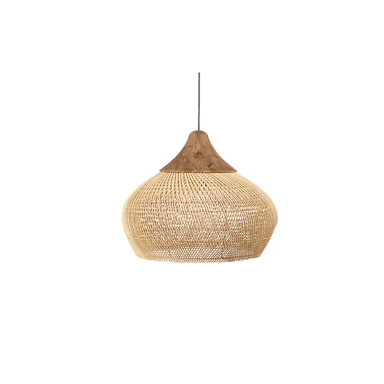 Wabi sabi style Rattan Bamboo Pendant Lights