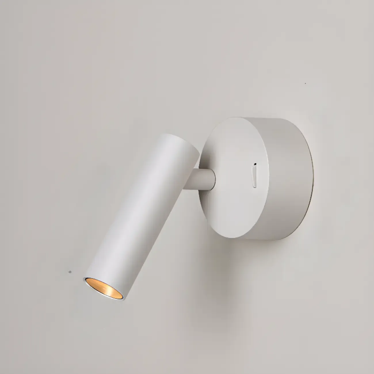 Sleek Adjustable Metal LED Wall Sconce with Acrylic Shade